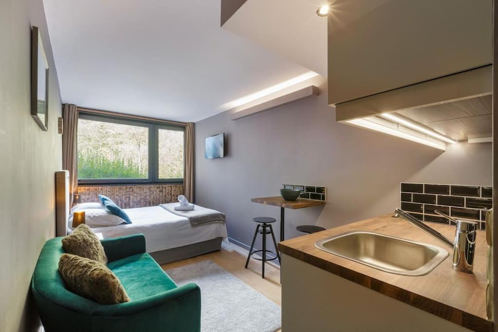 Fantastic Studio By The Lake With Mountain View Chamonix Exteriér fotografie